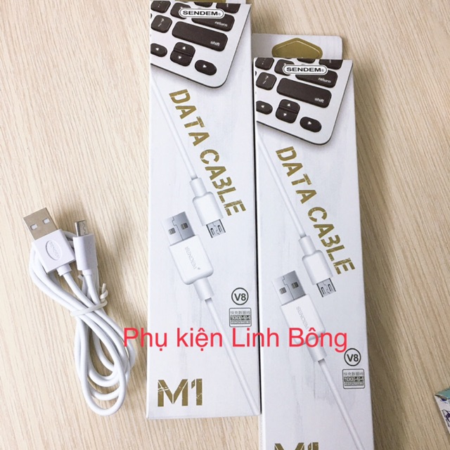 Cáp Sạc Sendem M1 Micro Usb ✓ Dài 1m ✓ Cáp Android