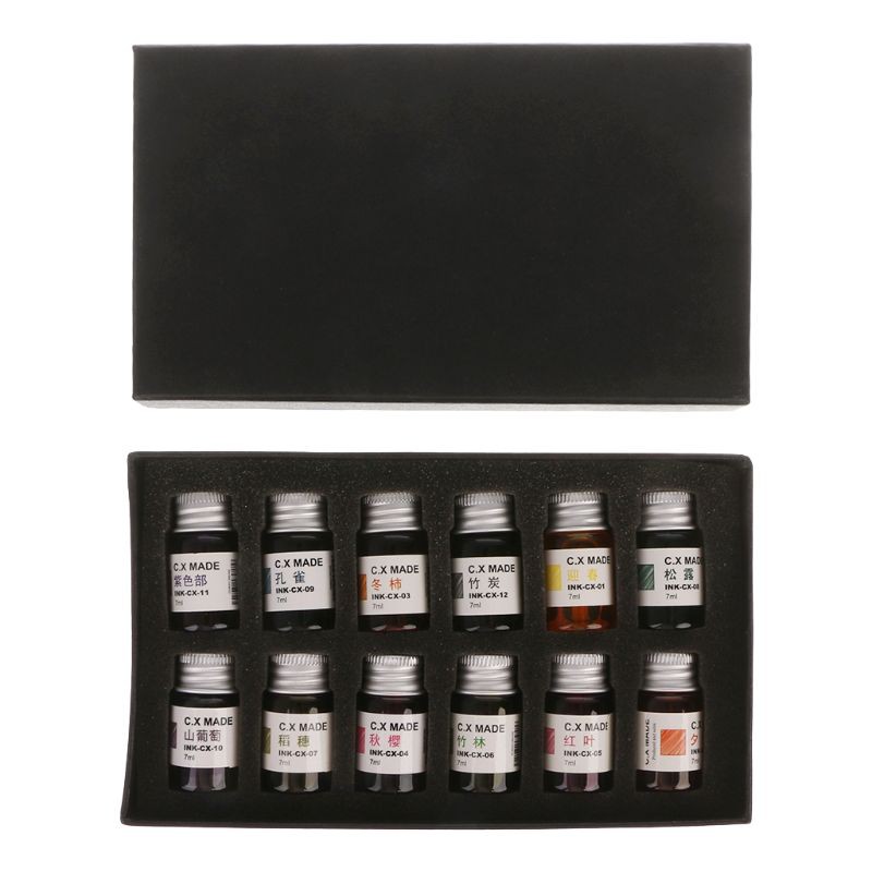 Set 12 Lọ Thủy Tinh 7ml Đa Dụng Chất Lượng Cao