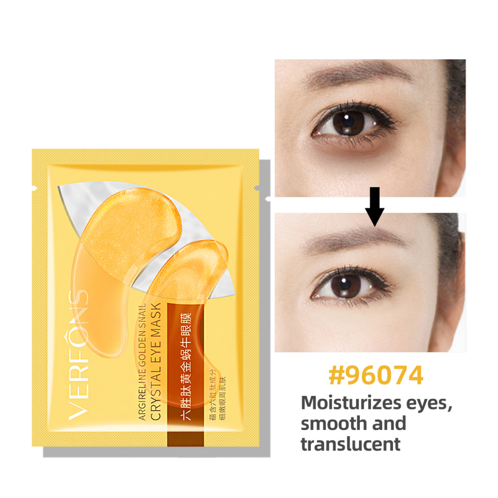 [Hàng mới về] Cặp mặt nạ mắt chiết xuất ốc sên vàng dưỡng ẩm chống lão hóa xóa mờ quầng thâm / mụn 7.5g #Ffs96074 | BigBuy360 - bigbuy360.vn