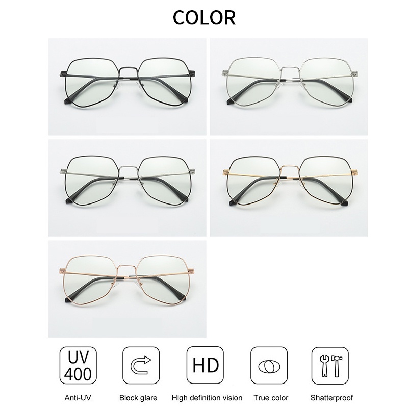 JIUERBA Kính Mát Chống Tia Cực Tím Thời Trang Mới