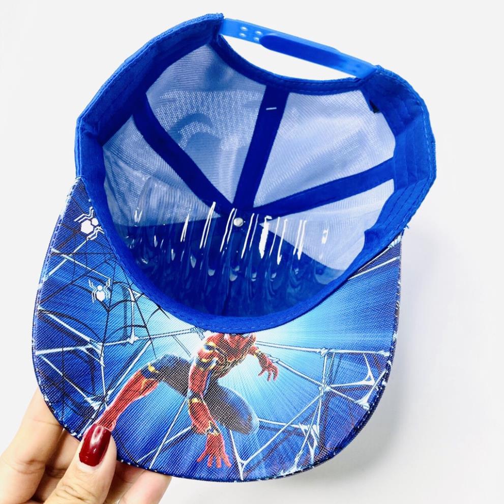 Mũ trẻ em, nón cho bé trai hình siêu nhân phối lưới cực chất - Thóc store