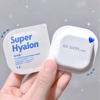 Mặt nạ đất sét làm mịn da dạng gói VT Cosmetics Super Hyalon Capsule Mask
