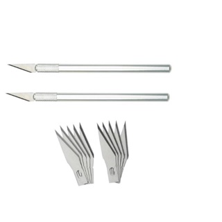 Cán dao + 5 lưỡi dao nhọn