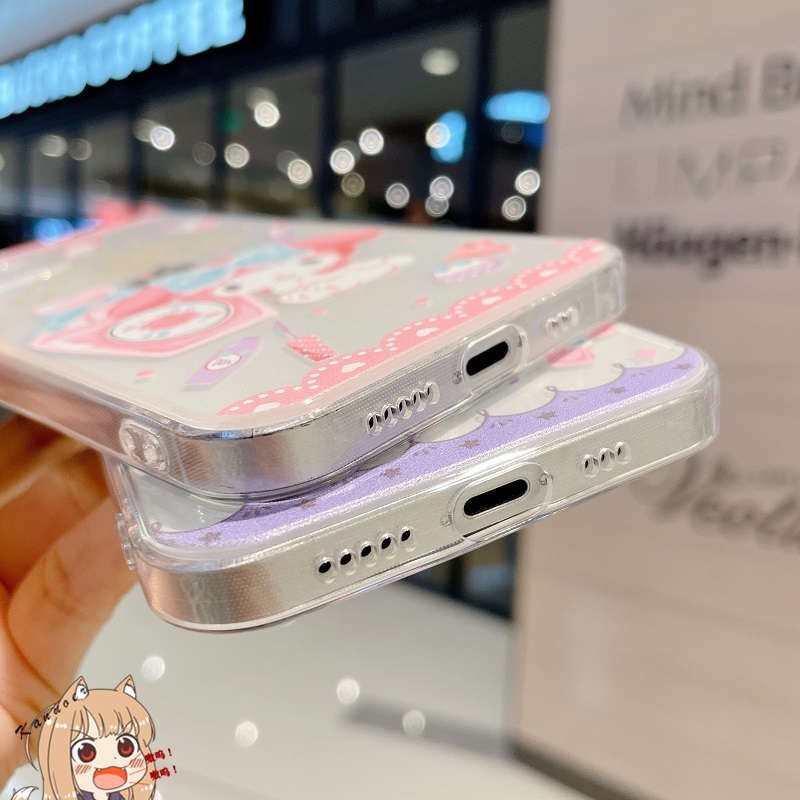 Sanrio Ốp Điện Thoại Trong Suốt Họa Tiết Patriot Cho Iphone 12 Xs 11promax Xr 7 I8plus Se2