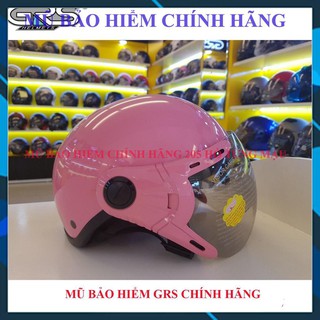 Mũ bảo hiểm nửa đầu GRS A33k nhiều màu  [ Chính Hãng ]