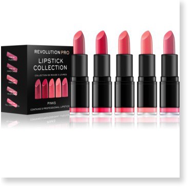 [Mã giảm giá mỹ phẩm UK chính hãng] Set son 5 màu Revolution Pro Lipstick Collection (Bill Anh)