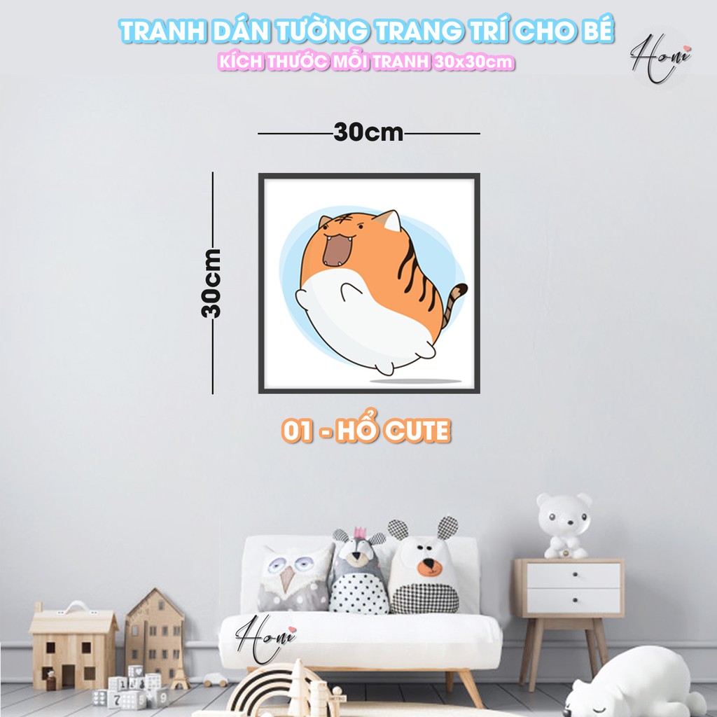 Decal Dán Tường Trang Trí Phòng Bé - Tranh Dán Tường Bộ Lẻ