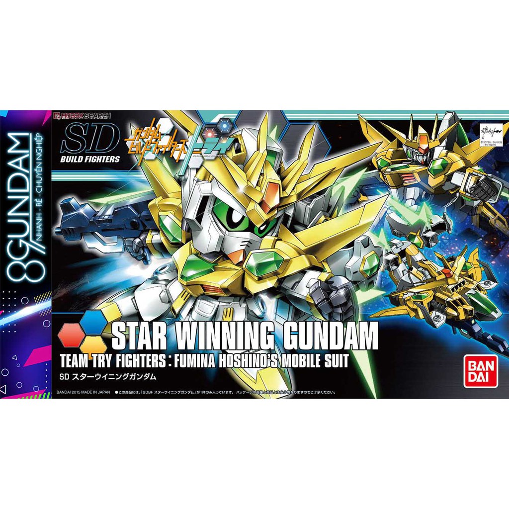 Mô Hình Lắp Ráp Gundam SD BF Star Winning