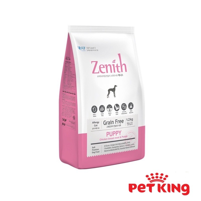 [500Gr]Thức Ăn Hạt Mềm Zenith cho Chó Con dưới 1 tuổi 500gr