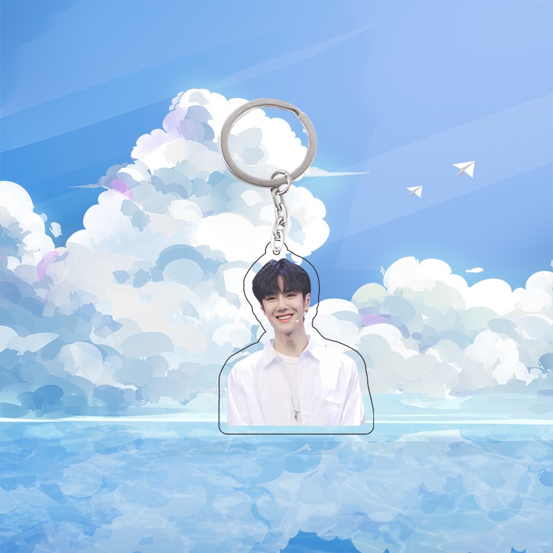 Móc Khóa Hình Nhân Vật Hoạt Hình Xiao Zhan Wang Yi Bo