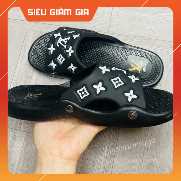 Dép Quai Ngang Nam Nữ LV Cao Cấp Chất Liệu siêu bền siêu nhẹ TrungPii Siêu rẻ shopee