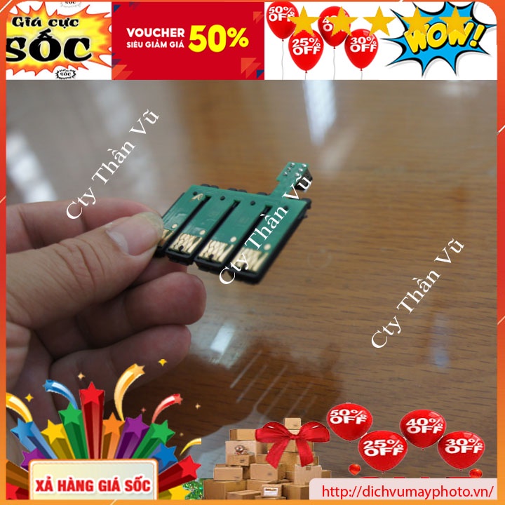 Chíp nhận mực dẫn mực ngoài máy in màu Epson XP440 XP 330 Xp 220 XP 343 XP 243 hàng chuẩn Kholinhkienmayin SP002401