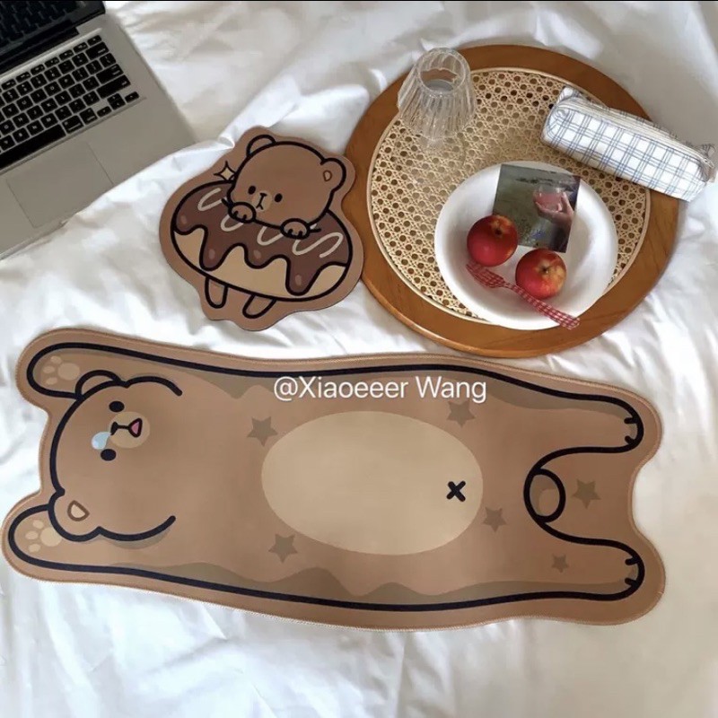 🐻 TẤM LÓT BÀN GẤU NÂU 🐻