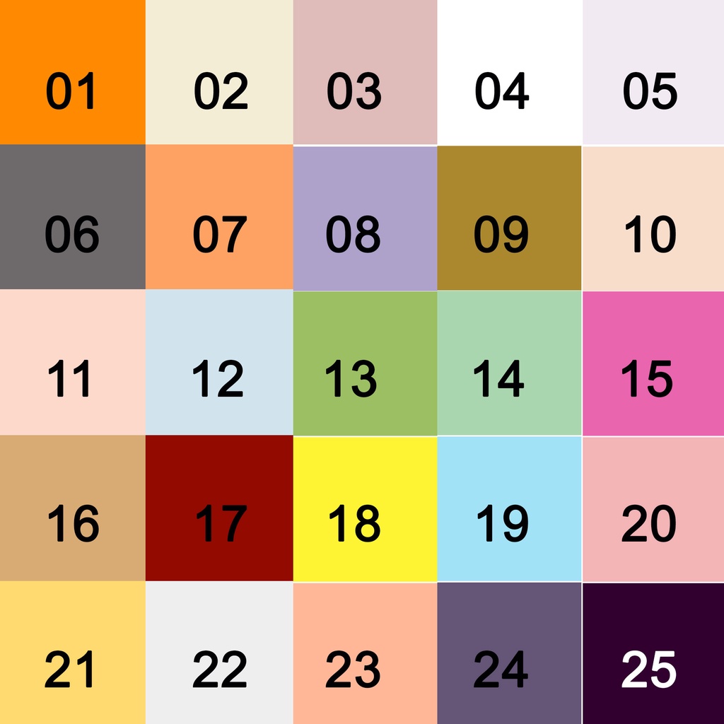 Màu Megix Pro vẽ trên mọi chất liệu  - Hủ chiết 5 ml - Màu cao cấp chuẩn Châu Âu