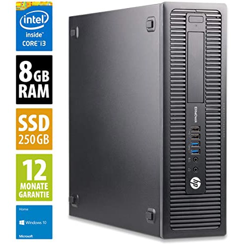 Máy bộ HP 600 - 800G2, CORE I3 6100, Ram 8GB, Ổ CỨNG SSD 256GB