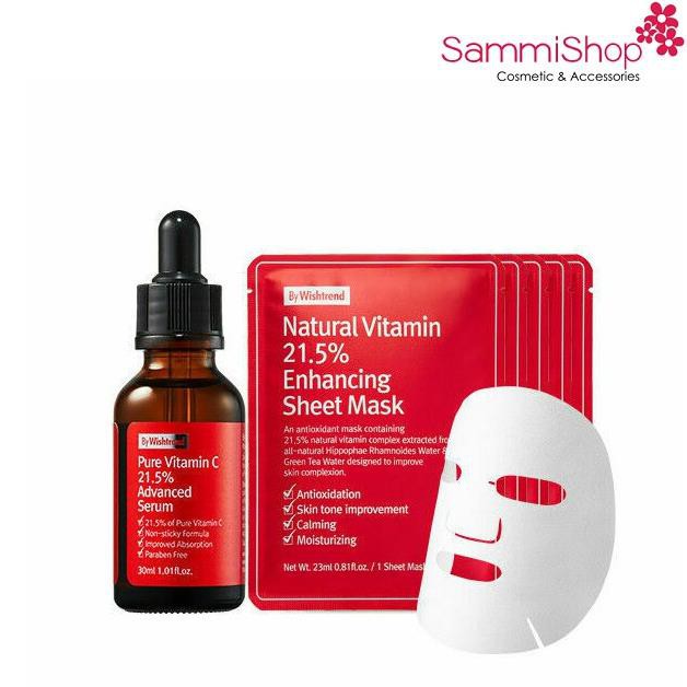 Tinh Chất Vitamin C Dưỡng Trắng Da, Mờ Thâm Nám By Wishtrend Pure Vitamin C 21.5