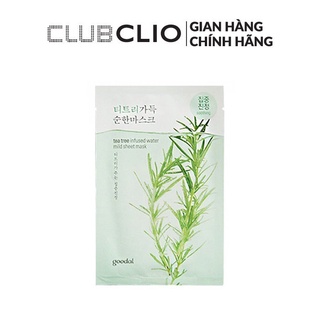 Mặt Nạ Giấy Làm Dịu Da Goodal Tea Tree Infused Water Mild Sheet Mask 23ml