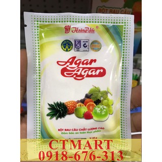 bột rau câu agar 25g