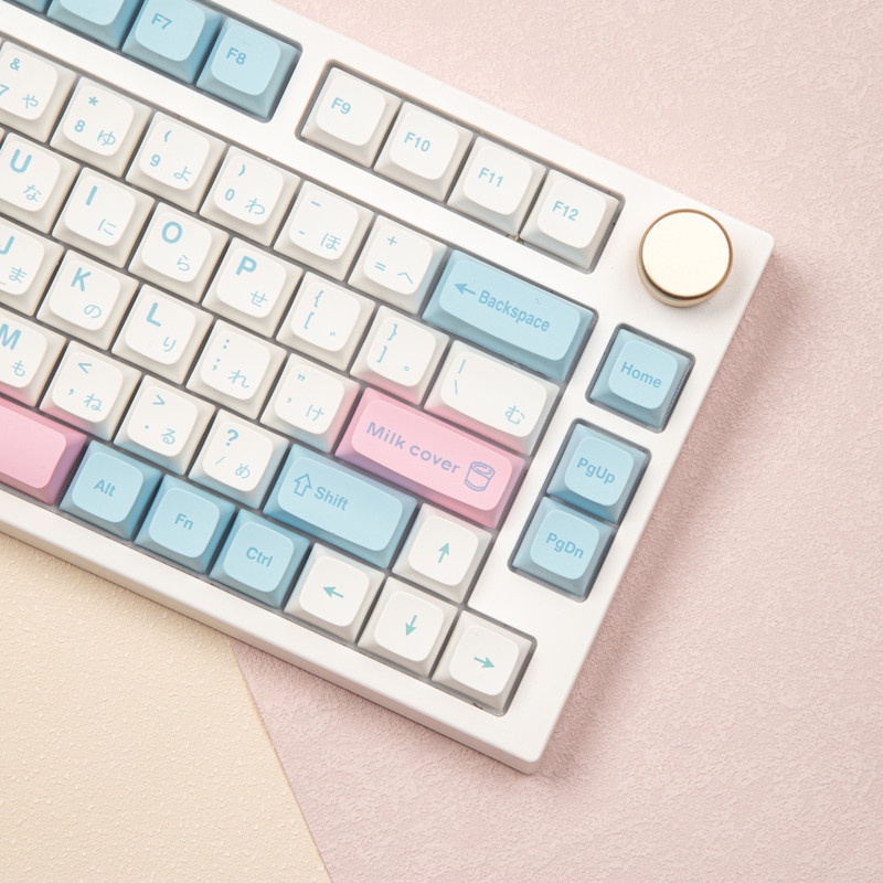 Nắp sữa keycap XDA Profile PBT Dye thăng hoa bàn phím cơ bộ keycap 127 phím