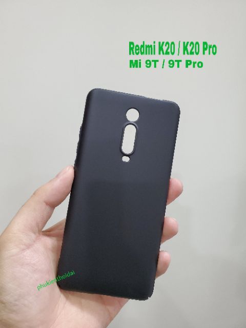 Ốp lưng Xiaomi Redmi K20 / K20 Pro / Mi 9T nhám nhung nhựa mỏng
