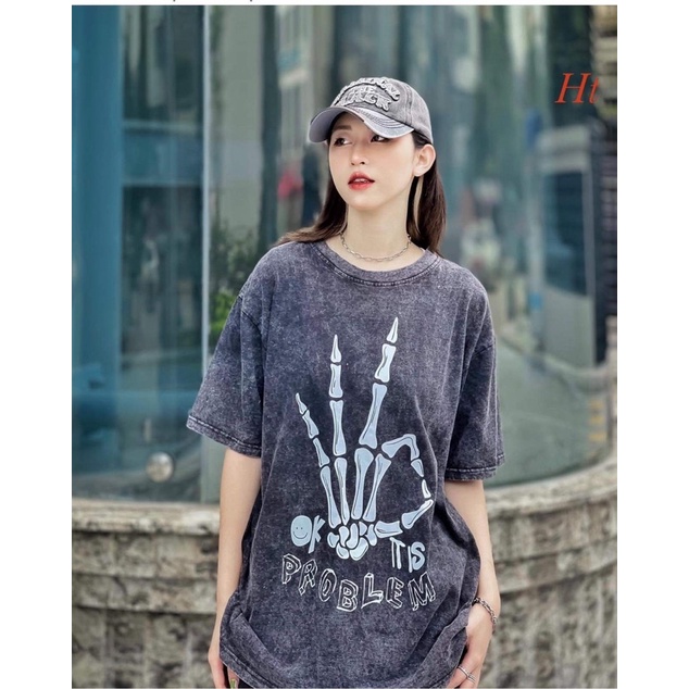 Áo loang đen mài bàn tay xương Pro H2A758