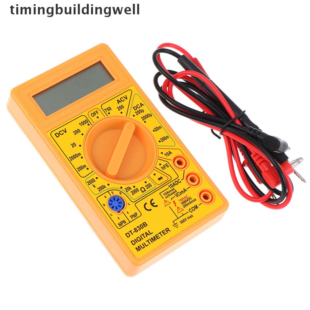 Đồng Hồ Đo Vạn Năng Kỹ Thuật Số DT-830B ac / dc 750 / 1000v Có Màn Hình LCD