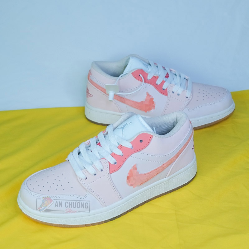 Giày Sneaker JD1 Low SE Mighty Swooshers Pink - Hàng Chuẩn 1:1 Chất Lượng