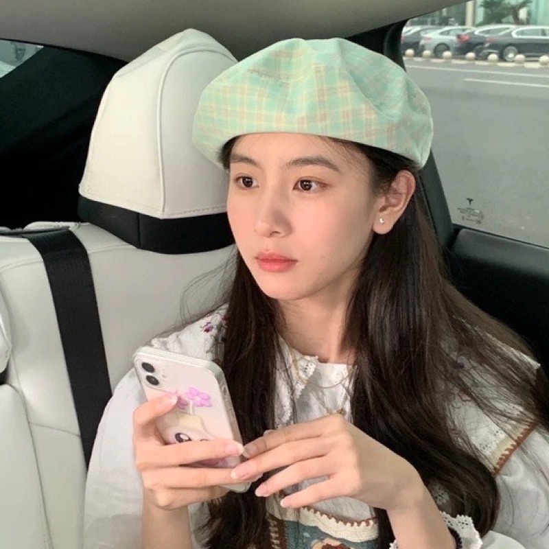 Mũ Nồi Beret 2 Mặt Đơn Giản Thời Trang