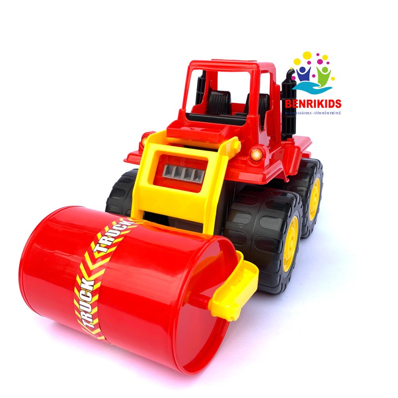 Đồ Chơi Mô Hình Xe Lu Công Trình Siêu Trọng Tải Hàng Việt Nam