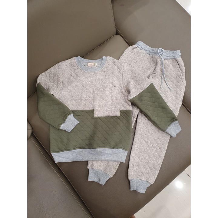 Bộ nỉ trần bông dành cho cả bé trai bé gái từ 20-50kg