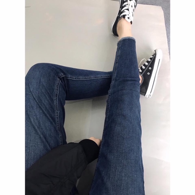 Jeans Bag tua ống Paige denimm