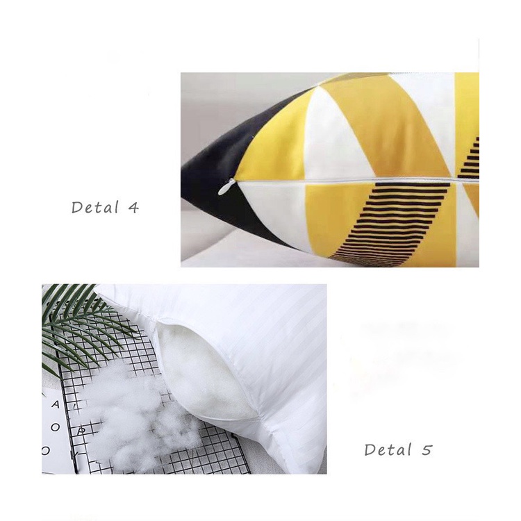 Vỏ gối sofa 2 mặt TOTORO HOUSE bao áo gối vuông tựa lưng trang trí nhung đào nhiều màu sắc trẻ trung hiện đại 45x45cm | BigBuy360 - bigbuy360.vn