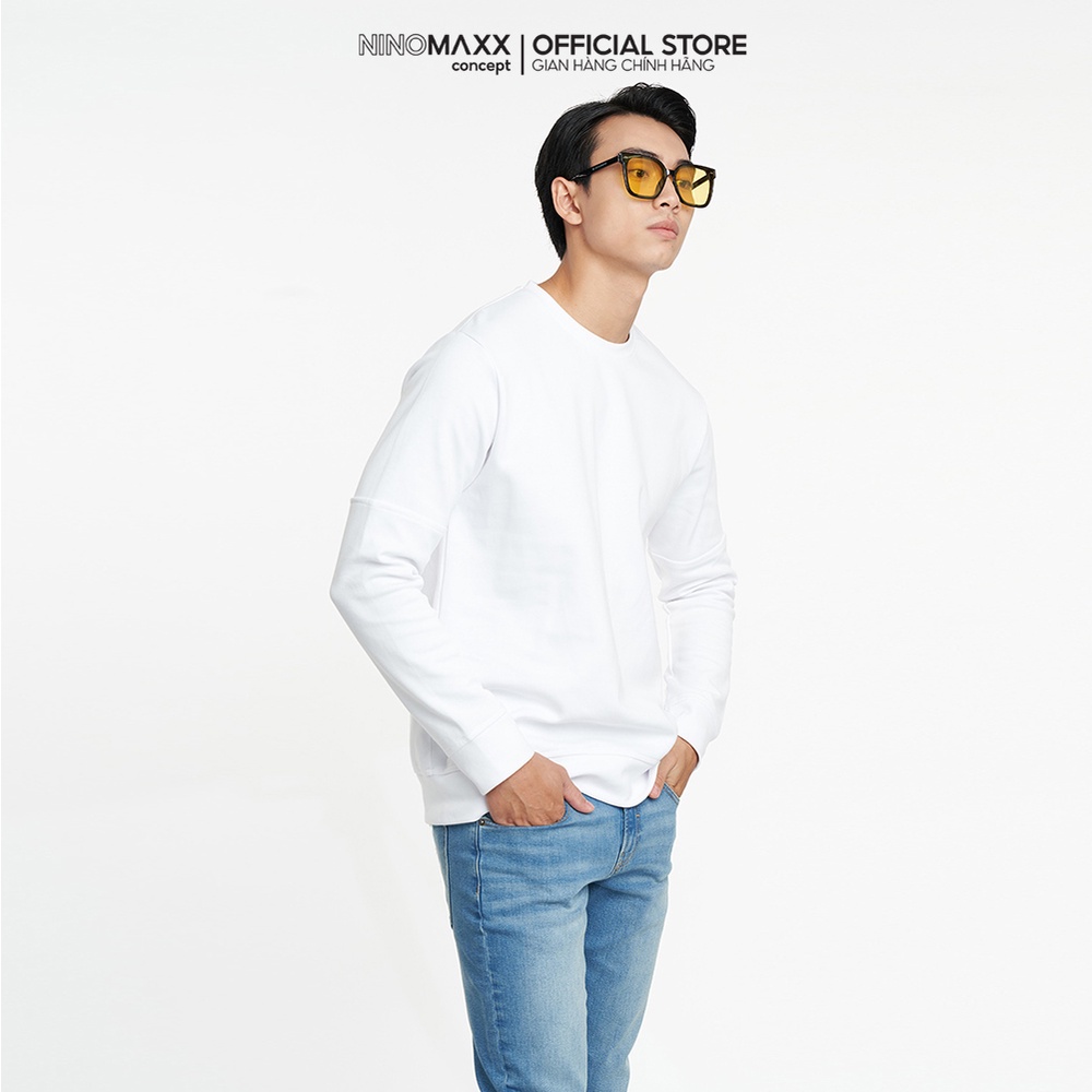 NINOMAXX Áo hoodie Nam tay dài cotton 2204002