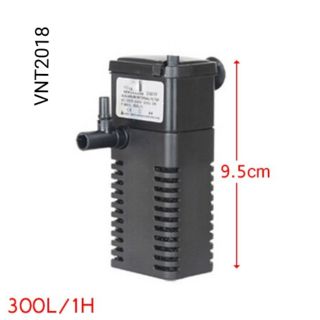 Máy lọc nước hồ cá mini 300l/h