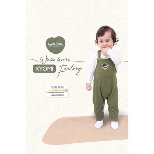 Set áo và quần yếm dài Kyomi Feeling Bu Baby - Có tách lẻ