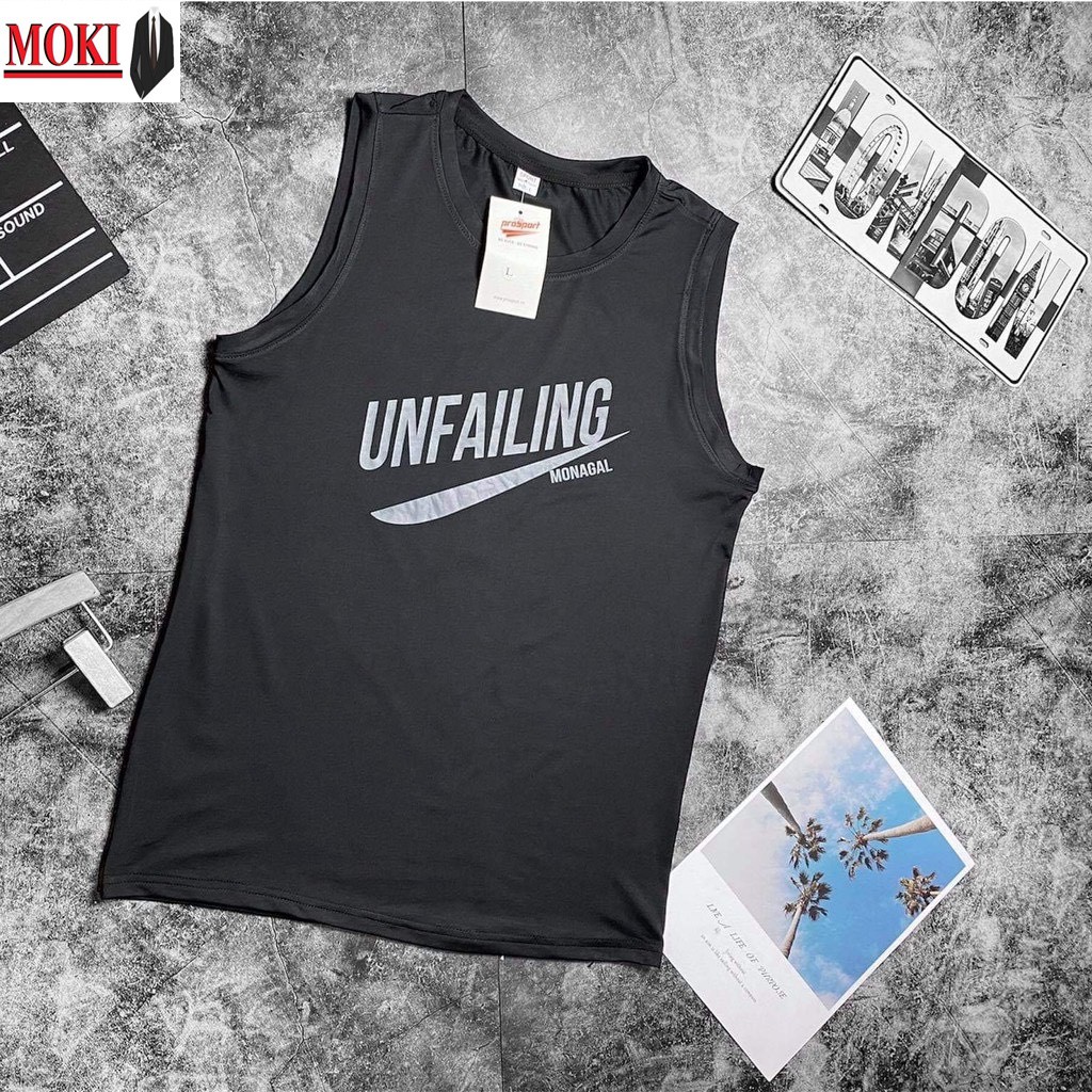 Áo ba lỗ Nam MOKI, áo tanktop tập thể thao tập gym thời trag phong cách | BigBuy360 - bigbuy360.vn
