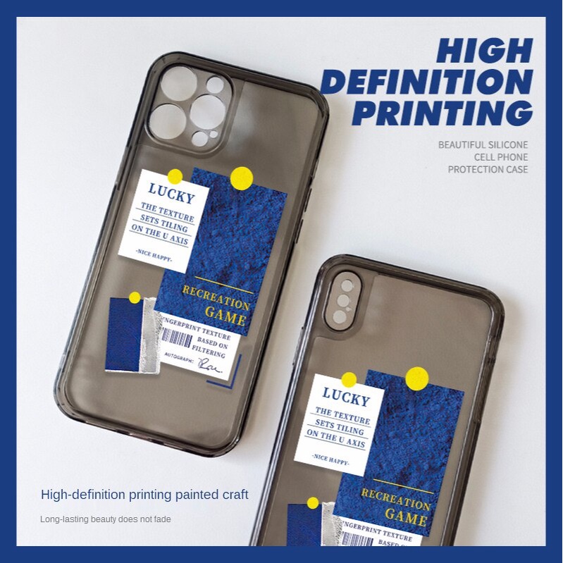 Ốp lưng iphone TPU Trong Suốt Thời Trang Cho IPhone 11 Pro 12 Pro Max Xs Max XR 6s 8 7Plus
