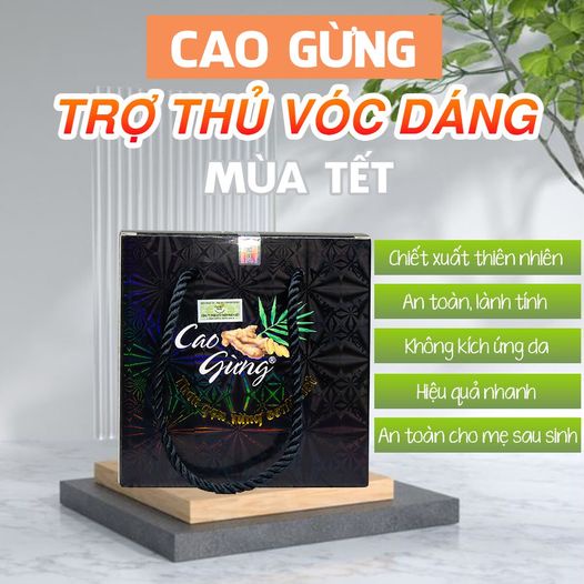 CAO GỪNG TAN MỠ THIÊN NHIÊN VIỆT 250GRAM