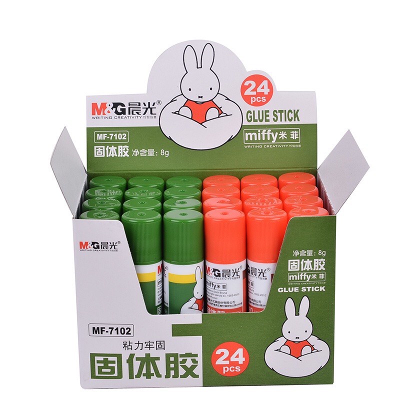 Hồ dán siêu nhanh khô, hồ dán Miffy PVP 9g MF-7102