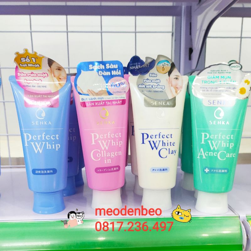 Sửa rửa mặt Senka Perfect Whip