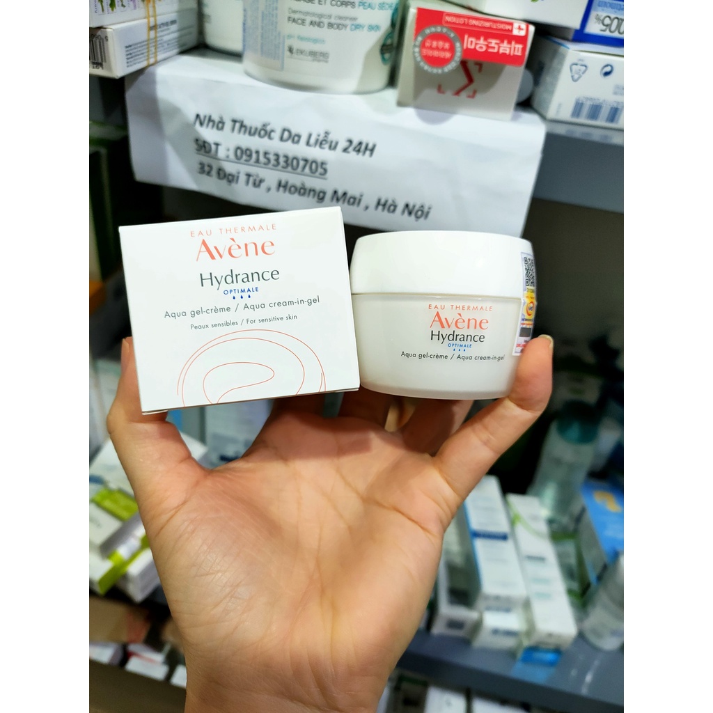 Gel dưỡng ẩm cho da khô, mất nước, nhạy cảm Avene Aqua Cream in Gel 50ml