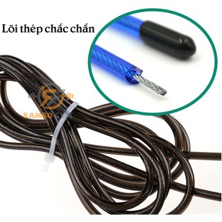 [ Freeship ] Dây nhảy cáp W-Power (Đặc biệt màu đen cao cấp)