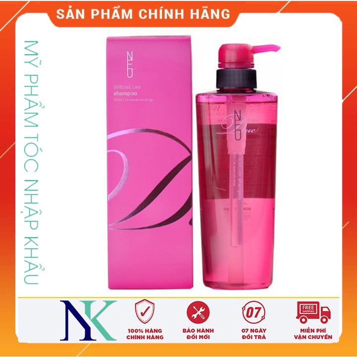 Dầu gội dành cho tóc thường và khô xơ Milbon WillowLuxe 500ML