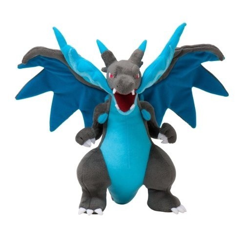 Thú Nhồi Bông Hình Pokemon Mega Charizard 23cm / 9.1 "