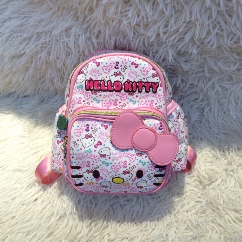 Balo Hello Kitty cao cấp cho bé mẫu giáo 18*20