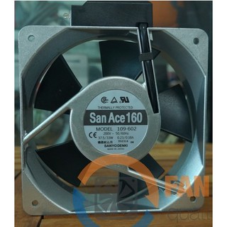 Quạt hút, quạt tản nhiệt máy tính AC SANYO DENKI 109-602, 200VAC, 160x160x51mm