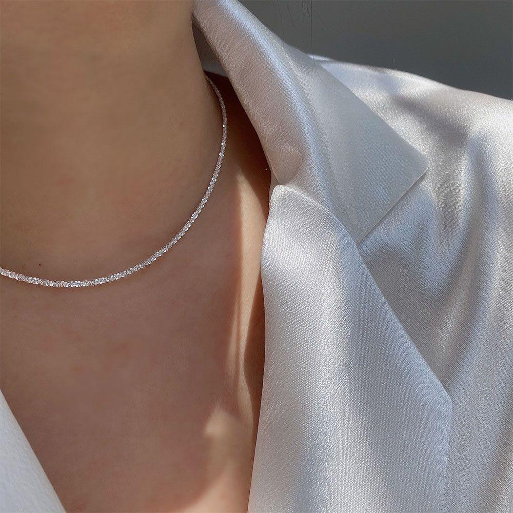 Vòng Cổ Choker Lấp Lánh Thanh Lịch Hợp Thời Trang