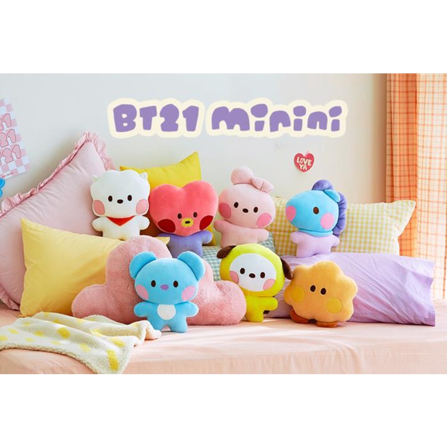 Đệm Phẳng minini BT21 Chính Thức {Line Friends}