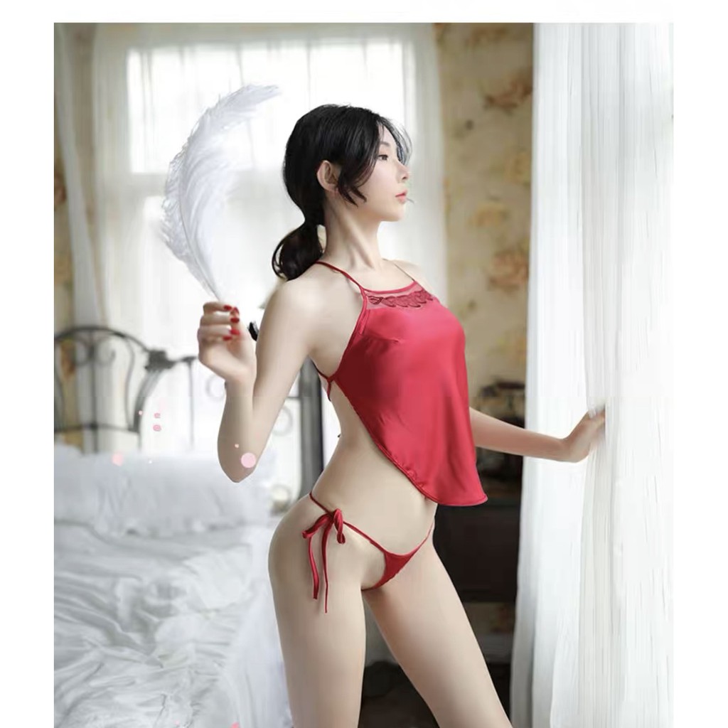 ♥️[Q11.HCM] ♥️ [LL693] Cosplay mỹ nhân trung hoa - Áo yếm khuy lệch cô gái áo yếm thôn nữ xuyên thấu cosplay sexy | BigBuy360 - bigbuy360.vn