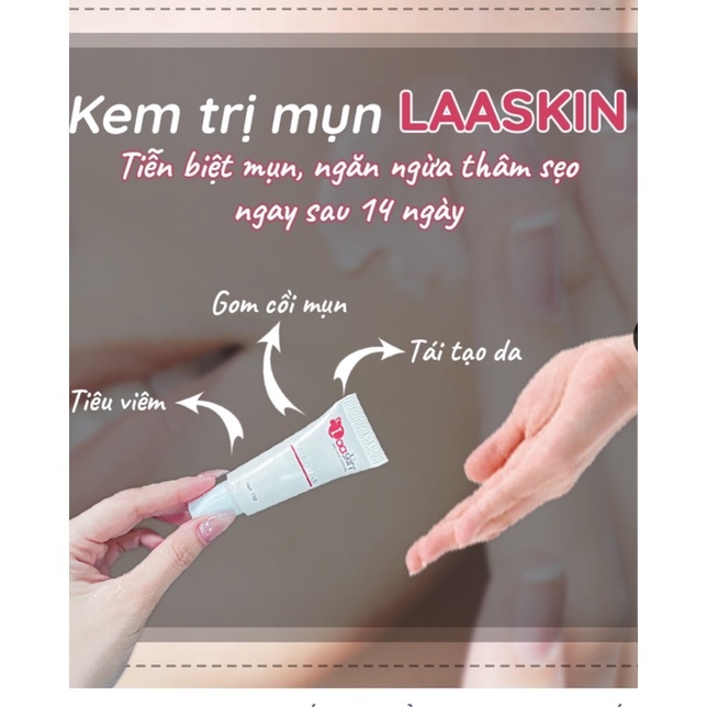 Chấm mụn Laaskin công nghệ Hàn Quốc